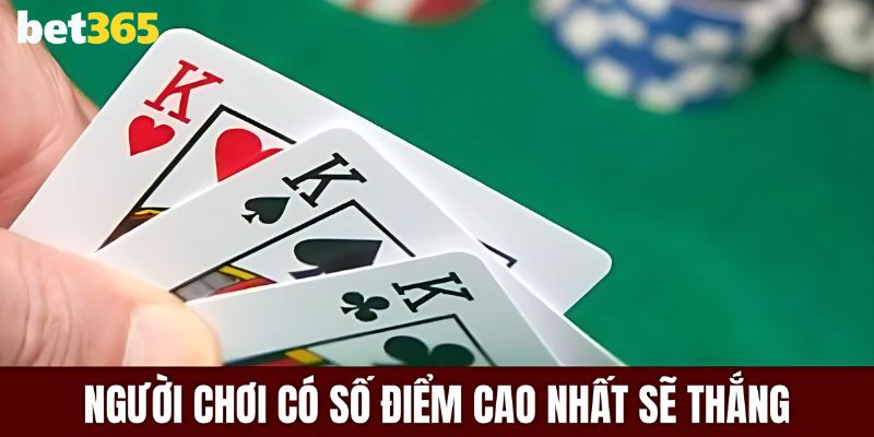 Cách chơi ba cây sử dụng bộ bài Tây 52 lá