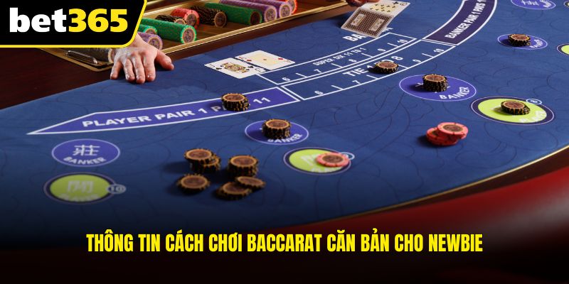 Thông tin cách chơi Baccarat căn bản cho newbie