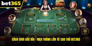 Cách Chơi Xóc Đĩa - Mẹo Thắng Lớn Từ Cao Thủ BET365