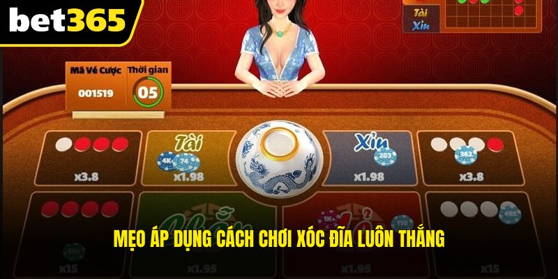 Mẹo áp dụng cách chơi xóc đĩa luôn thắng